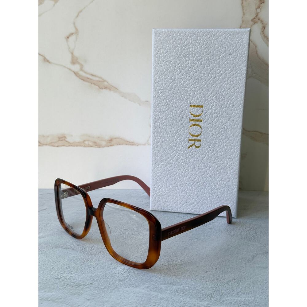 NEW Dior LaParisienneDiorO S1I Eyeglasses Frames Brown - Picture 2 of 7